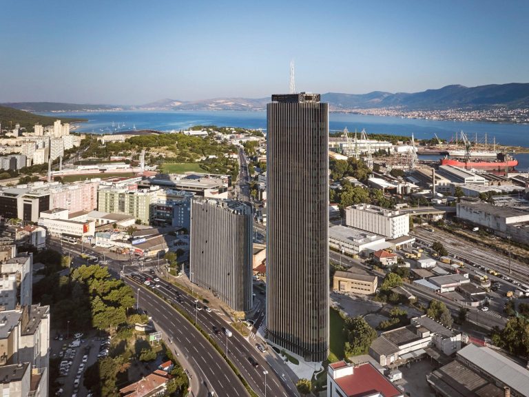 U Dalmatia Toweru, 135 metara visokom neboderu u Splitu, otvoren je prvi u Hrvatskoj AC Hotel by Marriott
